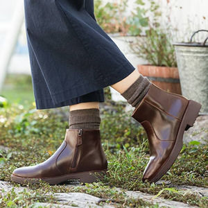 New FitFlop Maria Ankle Boot Chocolate Brown Bootie NWOB Size 5